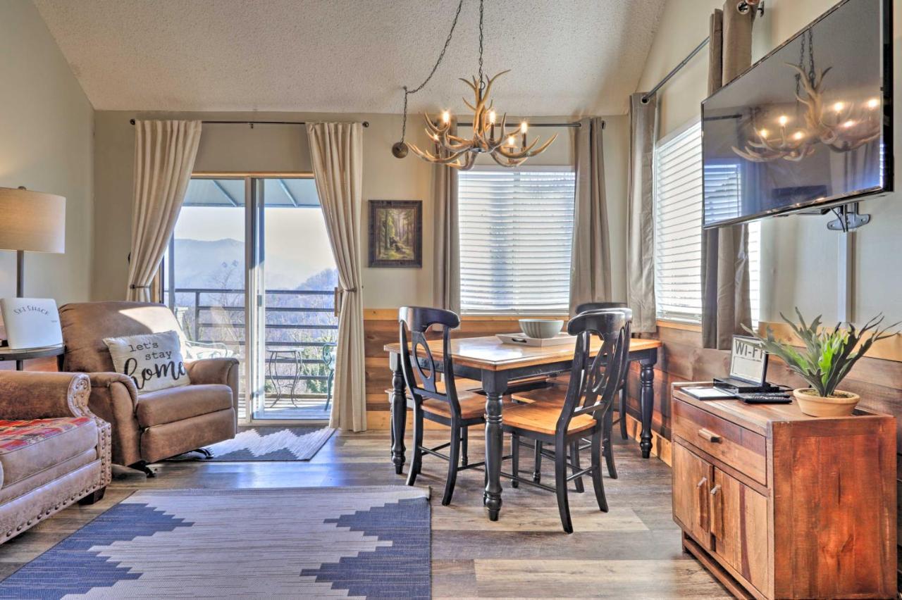 Unique Smokies Ski Shack With Mountain-Top View Gatlinburg Exteriér fotografie